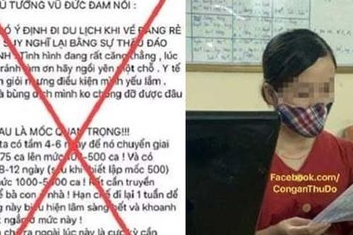 Phạt ngưới phụ nữ đăng tin sai về phát ngôn của Phó Thủ tướng