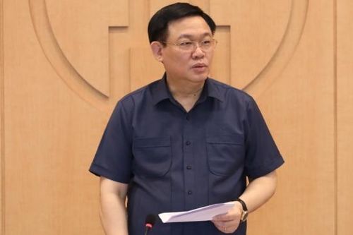 Bí thư Thành ủy Hà Nội Vương Đình Huệ yêu cầu triển khai ngay 8 giải pháp cấp bách phòng chống dịch