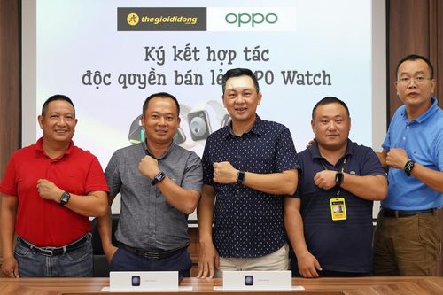 Thế Giới Di Động phân phối độc quyền OPPO Watch