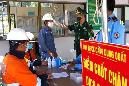 Quảng Ngãi tạm dừng nhập cảnh đối với thuyền viên