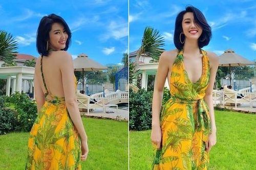 Vừa kể bị tình cũ dọa 'muốn sống hay chết', Thúy Ngân tung ảnh lưng trần khoe được đền bù