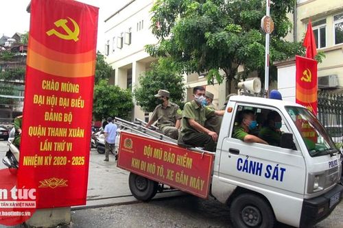 Từ phản ánh của báo Tin tức: Quyết lập lại trật tự vỉa hè, lòng đường, phòng chống dịch COVID-19