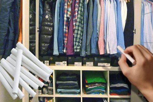 Vứt 3 viên phấn bảng vào tủ quần áo, ai cũng mắng 'dở hơi' cho tới khi…