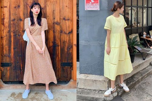 Cứ mix 5 kiểu váy sau với giày sneaker, bạn sẽ được nhân đôi vẻ sành điệu và xịn sò