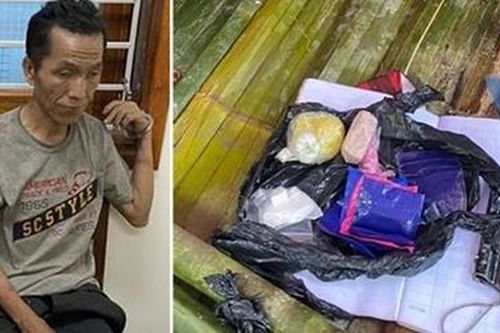 Dựng lán giữa rừng, thủ nhiều vũ khí để buôn ma túy