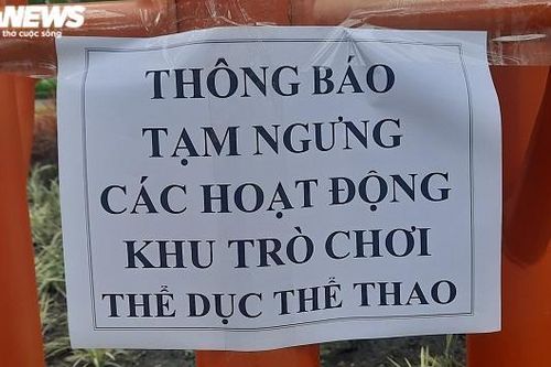 Công viên ở TP.HCM dừng hoạt động để phòng, chống COVID-19
