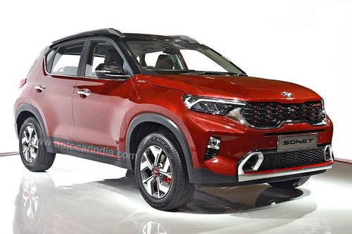 SUV cỡ nhỏ giá rẻ Kia Sonet trình làng ở Ấn Độ