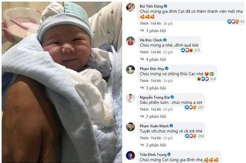 Phan Văn Đức chính thức lên chức bố
