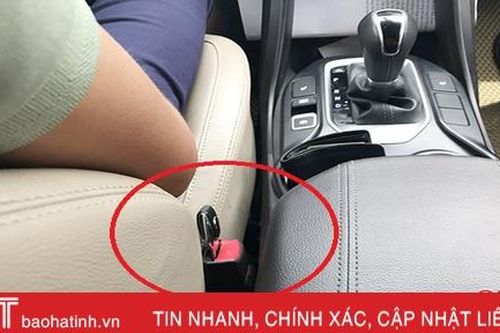 Mua chốt cắm thay cài dây an toàn, thói xấu cần loại bỏ khi ngồi trên ô tô