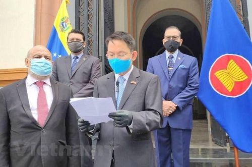 Lễ kỷ niệm 53 năm ngày thành lập ASEAN tại Venezuela