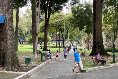 TP.HCM tạm dừng hoạt động tập thể ở công viên