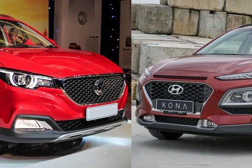 So sánh MG ZS Luxury với Hyundai Kona 1.6: Chọn tân binh hay trùm phân khúc?