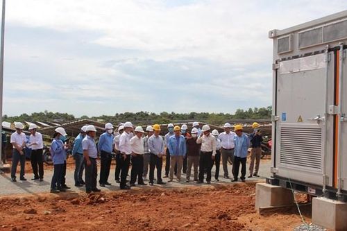 Nghiệm thu đưa vào sử dụng Công trình Nhà máy điện mặt trời Phước Thái 1