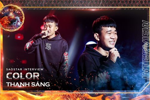 Thí sinh King Of Rap hay cười - Color: 'View khủng là vì tôi được cánh đàn ông ủng hộ, nói trúng nỗi lòng họ'