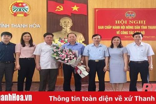 Đồng chí Cầm Bá Xuân giữ chức vụ Phó Chủ tịch Hội Nông dân tỉnh
