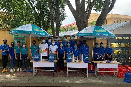 Viettel Lào Cai: Tặng 1.800 bữa trưa miễn phí cho thí sinh thi tốt nghiệp THPT năm 2020