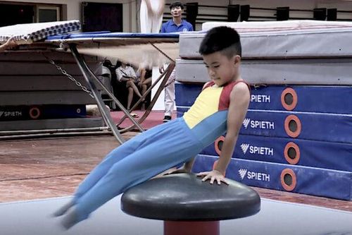 Đoàn Hà Nội đứng thứ hai tại giải Vô địch trẻ Thể dục dụng cụ quốc gia