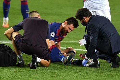 Barca cập nhật chấn thương Messi sau khi thắng Napoli