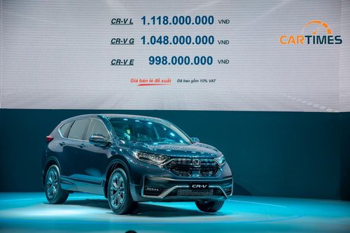 Honda CR-V 2020 nâng cấp vừa ra mắt đã nhận ưu đãi khủng lên tới 160 triệu đồng