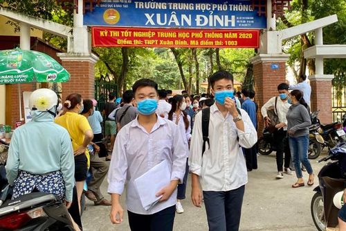 Kết thúc môn thi thứ hai, kỳ thi tốt nghiệp THPT quốc gia năm 2020