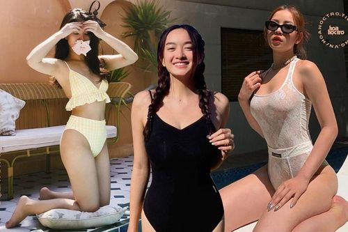 Mỹ nhân Việt đồng loạt ra biển diện bikini khoe đường cong những ngày cuối Hè