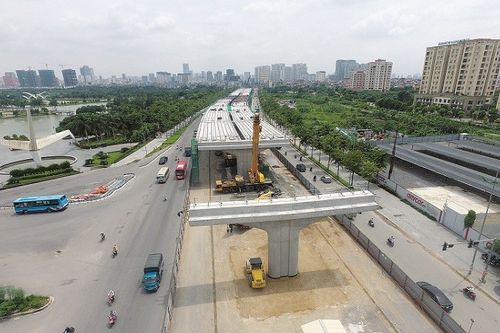 Thông xe vành đai 3 trên cao, đoạn Mai Dịch - Nam Thăng Long trước 10-10
