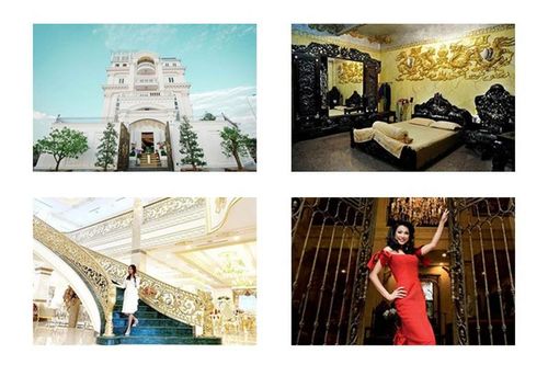 Giá vàng 'lên đỉnh': Soi dinh thự dát vàng của sao Việt