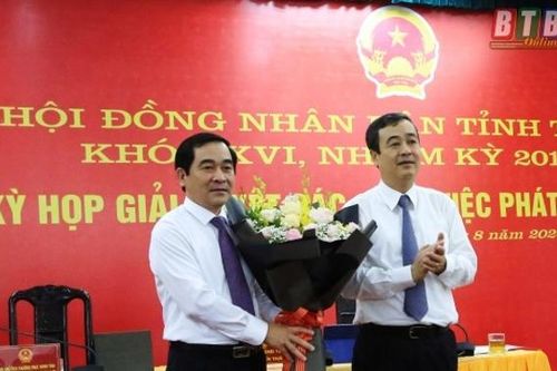 Thái Bình có Chủ tịch HĐND tỉnh mới