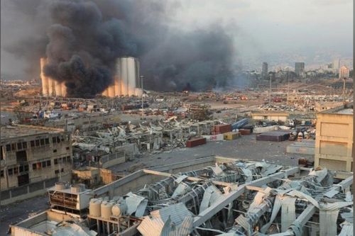 Video quay chậm ghi lại làn sóng hủy diệt từ vụ nổ Beirut