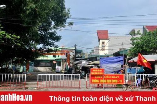 TP Sầm Sơn: Lập chốt kiểm soát trên bờ biển ngăn người ra vào khu vực phong tỏa