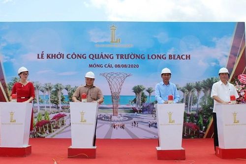 Móng Cái (Quảng Ninh): Khởi công xây dựng quảng trường biển