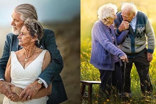 Loạt ảnh 'tình già' ngọt lịm tim khiến dân mạng trẻ xuýt xoa ao ước