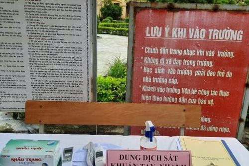 Công tác phòng chống dịch COVID-19 được thực hiện nghiêm tại các điểm thi