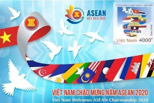 Phát hành tem chào mừng Năm ASEAN 2020