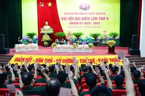 Học viện Kỹ thuật Quân sự phấn đấu nằm trong tốp 500 trường đại học hàng đầu của thế giới