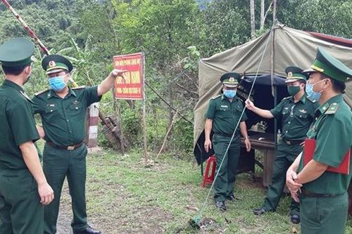Các chốt biên giới không được chủ quan, lơ là trong phòng chống dịch