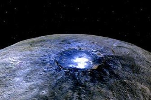 Phát hiện chấn động về điểm sáng trắng bí ẩn trên hành tinh lùn Ceres