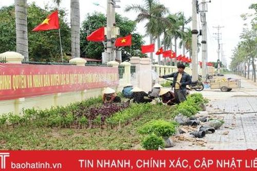 Lộc Hà nô nức thi đua hướng về ngày hội lớn