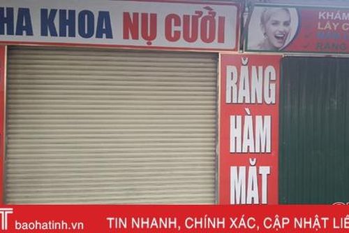 Xử lý vi phạm hành chính 8 cơ sở khám, chữa bệnh ngoài công lập ở Hà Tĩnh