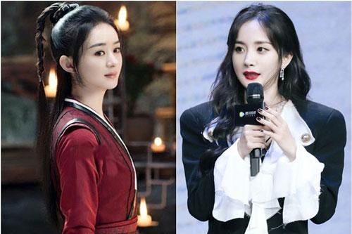 Tuổi ngang nhau, Dương Mịch bị chê 'yêu em trai' còn Triệu Lệ Dĩnh trẻ hơn cả 'người tình' 97