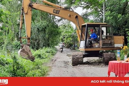 Trên 4,7 tỷ đồng thực hiện láng nhựa lộ giao thông nông thôn xã Mỹ Đức