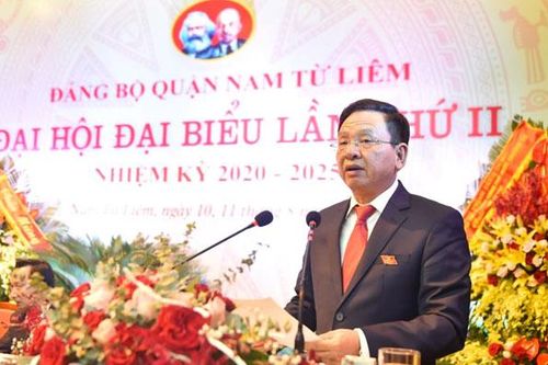 Đồng chí Trần Đức Hoạt được bầu làm Bí thư Quận ủy Nam Từ Liêm