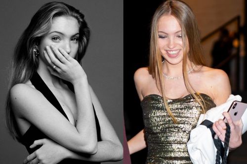 Thân hình size 0 của con gái siêu mẫu Kate Moss