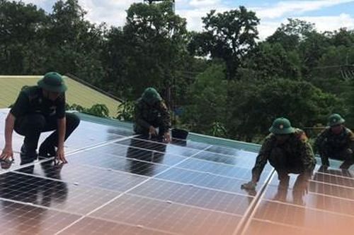 Điện năng lượng của Đồn Biên phòng Yok Đôn