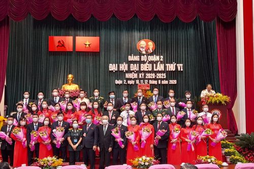 Quận 2 có tân Bí thư Quận ủy