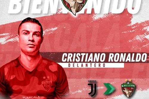 Siêu sao Ronaldo 'khoác áo' đội bóng hạng Ba của Mexico