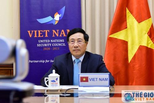 Việt Nam cam kết và kêu gọi các nước tăng cường hợp tác, đoàn kết quốc tế chống dịch Covid-19