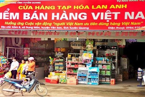 Đã thành lập hơn 100 điểm bán 'Tự hào hàng Việt Nam'