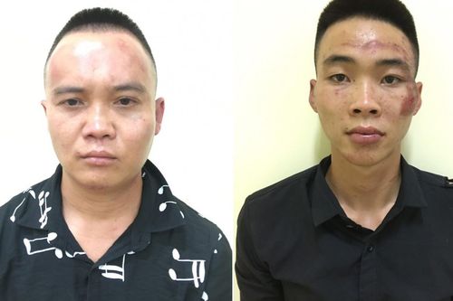 Mật phục bắt 2 nam thanh niên chuyên rình phụ nữ để cướp tài sản