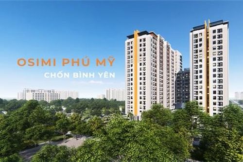 Không gian sống tiện nghi trong dự án căn hộ đầu tiên tại Phú Mỹ